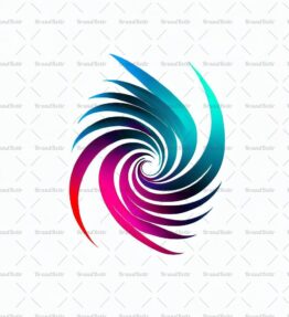 Abstrakte Tornadospirale